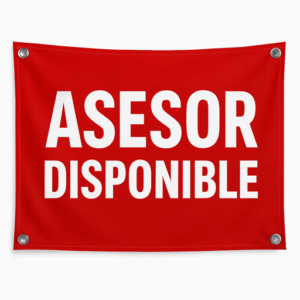 Lona Asesor Disponible