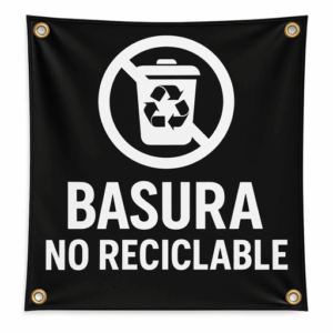 Lona No Basura Reciclable