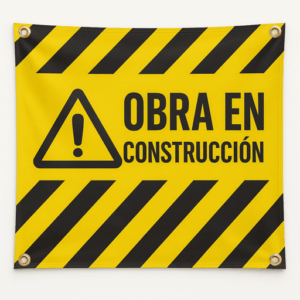 Lona Obra en construcción