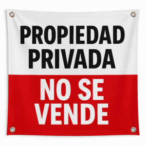 Lona Propiedad Privada No Se Vende