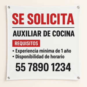 Lonas Se Solicita