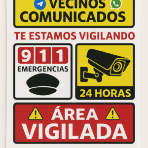 Lona vecinos alerta